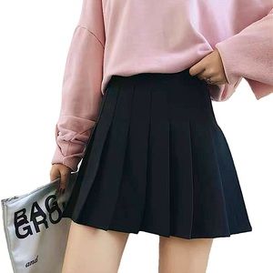 Forever 21 Black Pleated Contemporary Skort